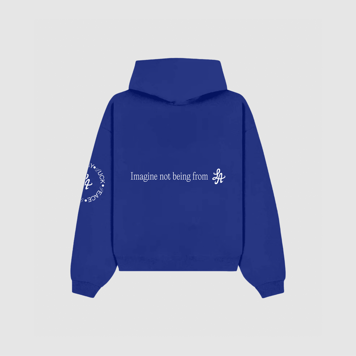 BLUE IMAGINE HOODIE
