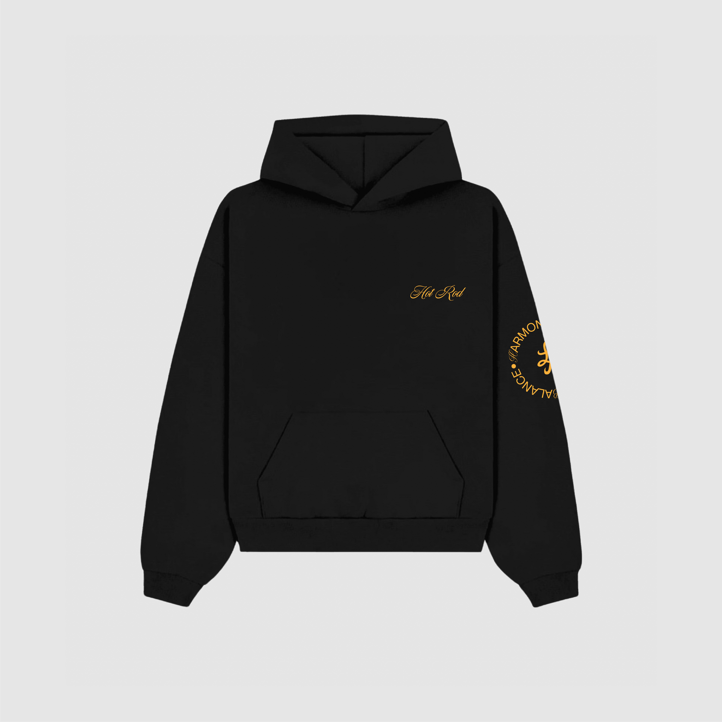 BLACK IMAGINE HOODIE