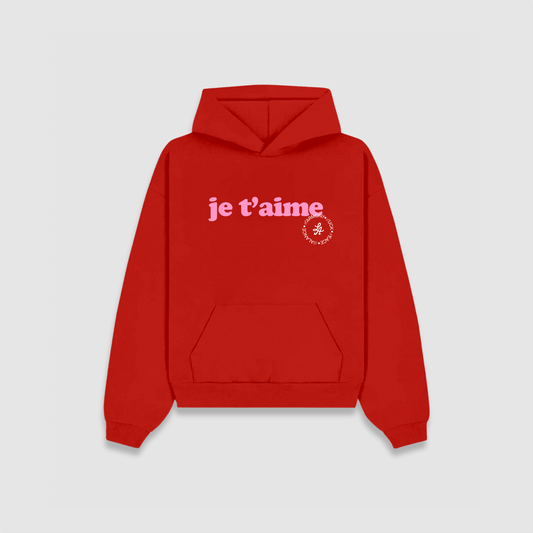 JE T'AIME VALENTINE HOODIE