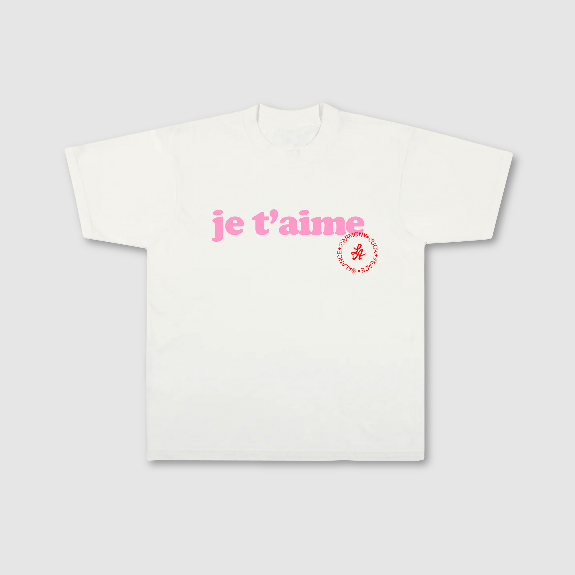 Women's Paris Je T'Aime Valentine's Day T-Shirt - Cute Heart Print Blouse For Fall & Casual Wear
