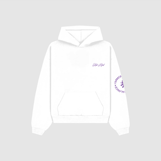 WHITE IMAGINE HOODIE